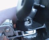 Remove the shift mechanism by hand